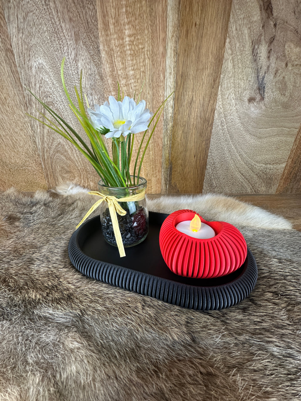 Theelichthouder hartje