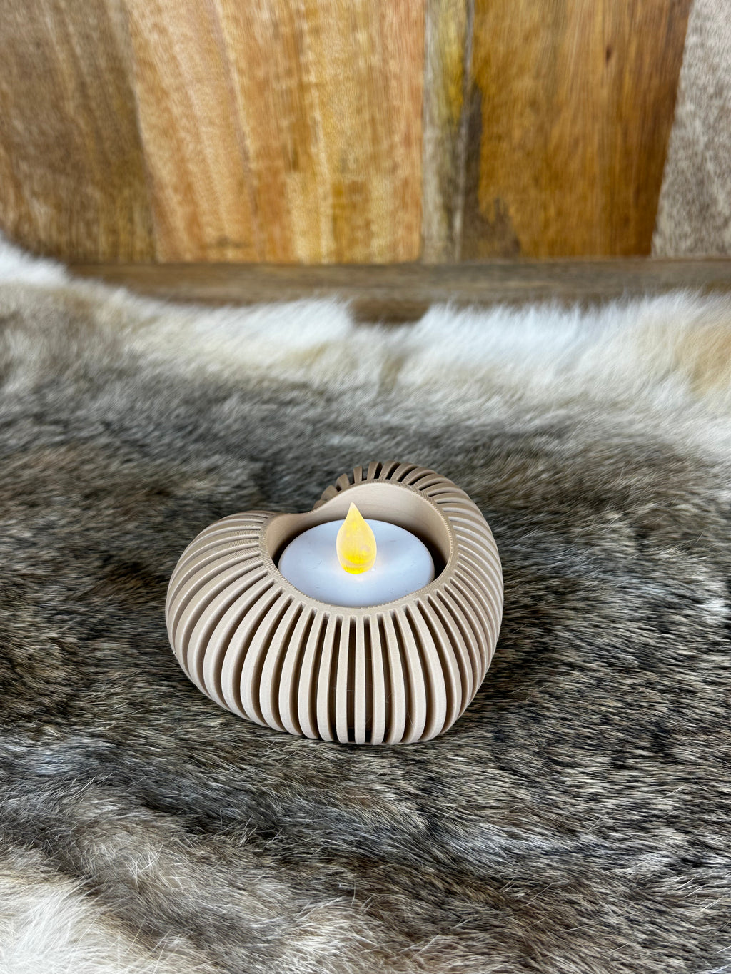 Theelichthouder hartje