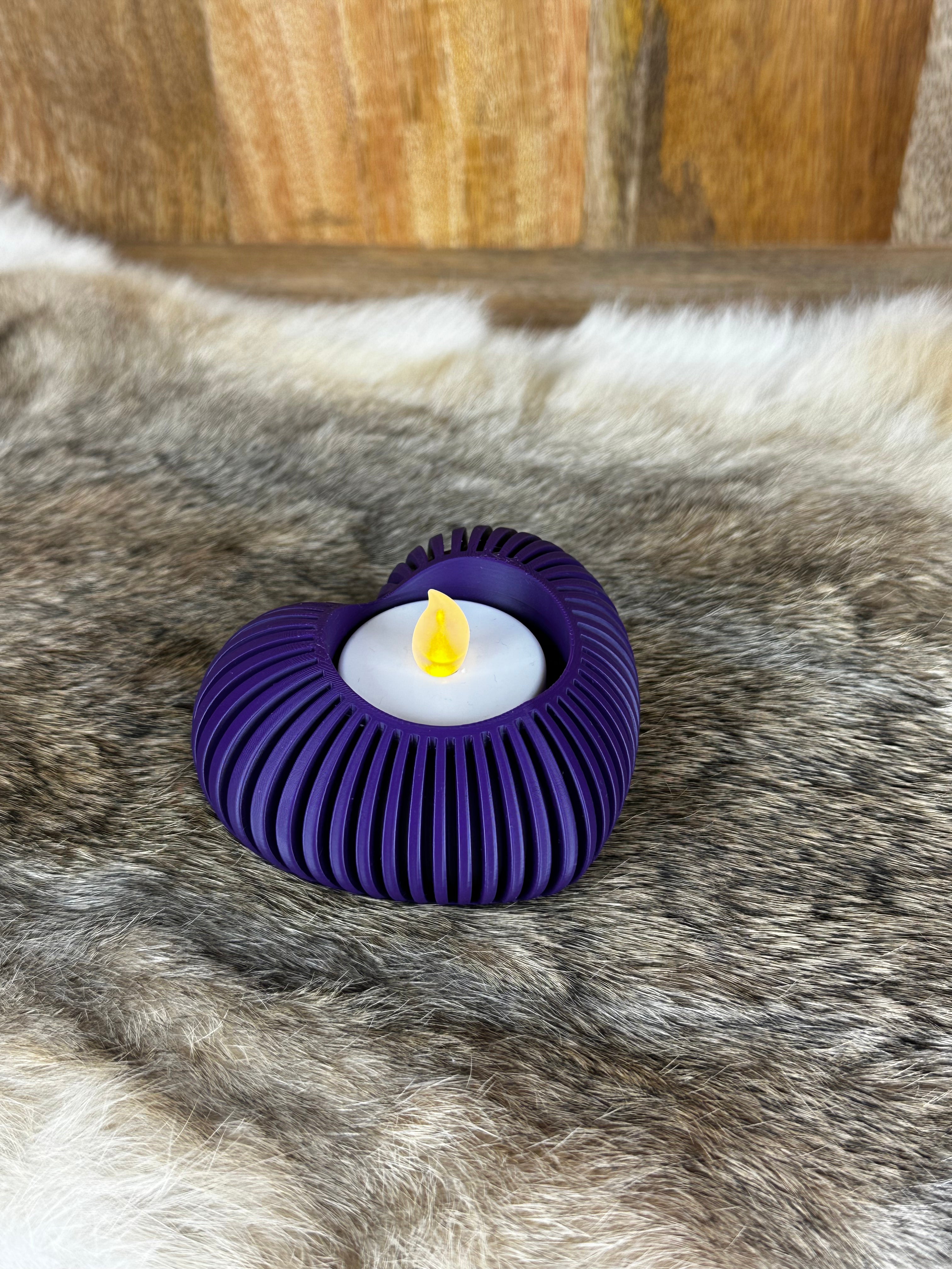 Theelichthouder hartje