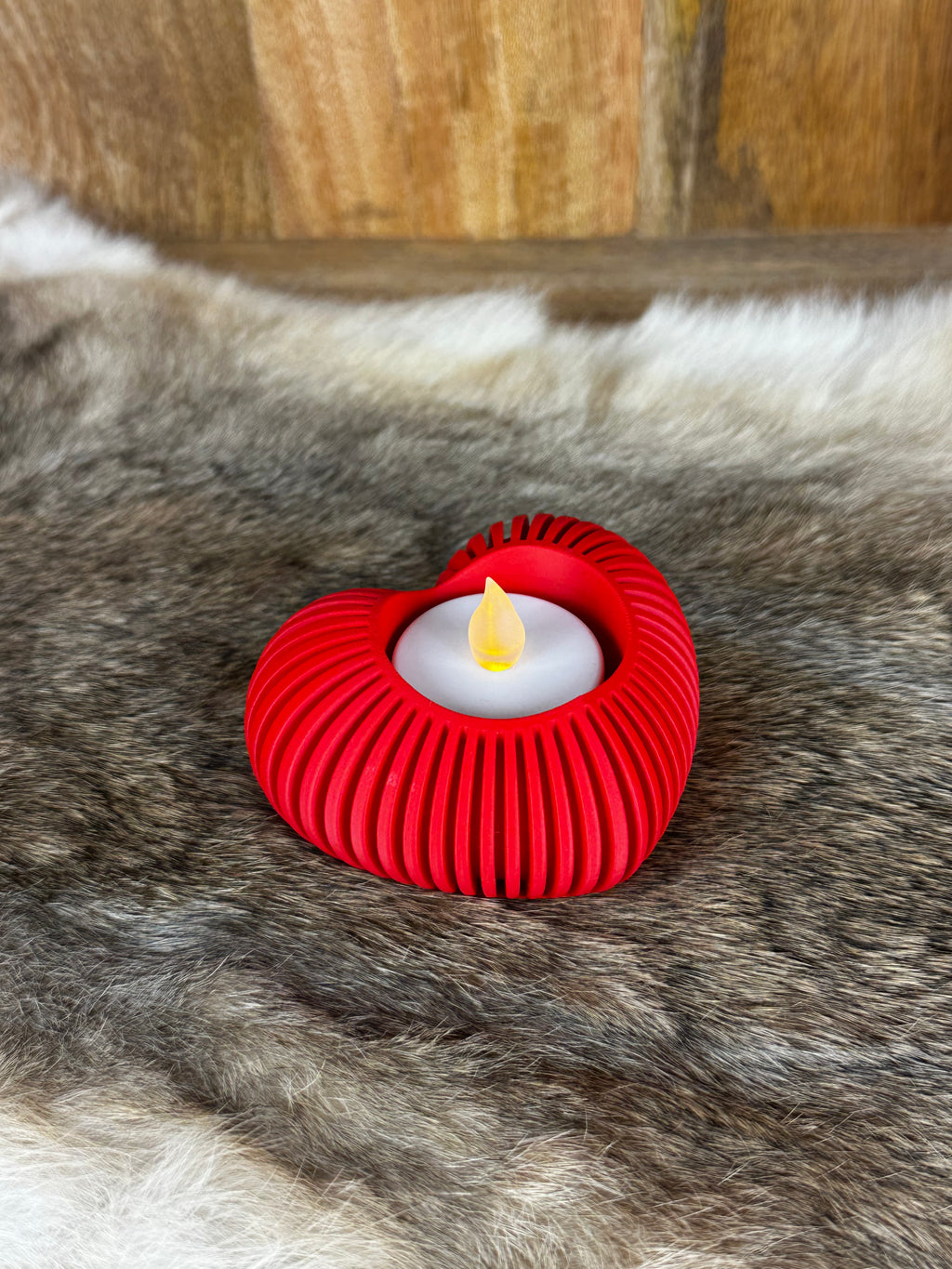 Theelichthouder hartje