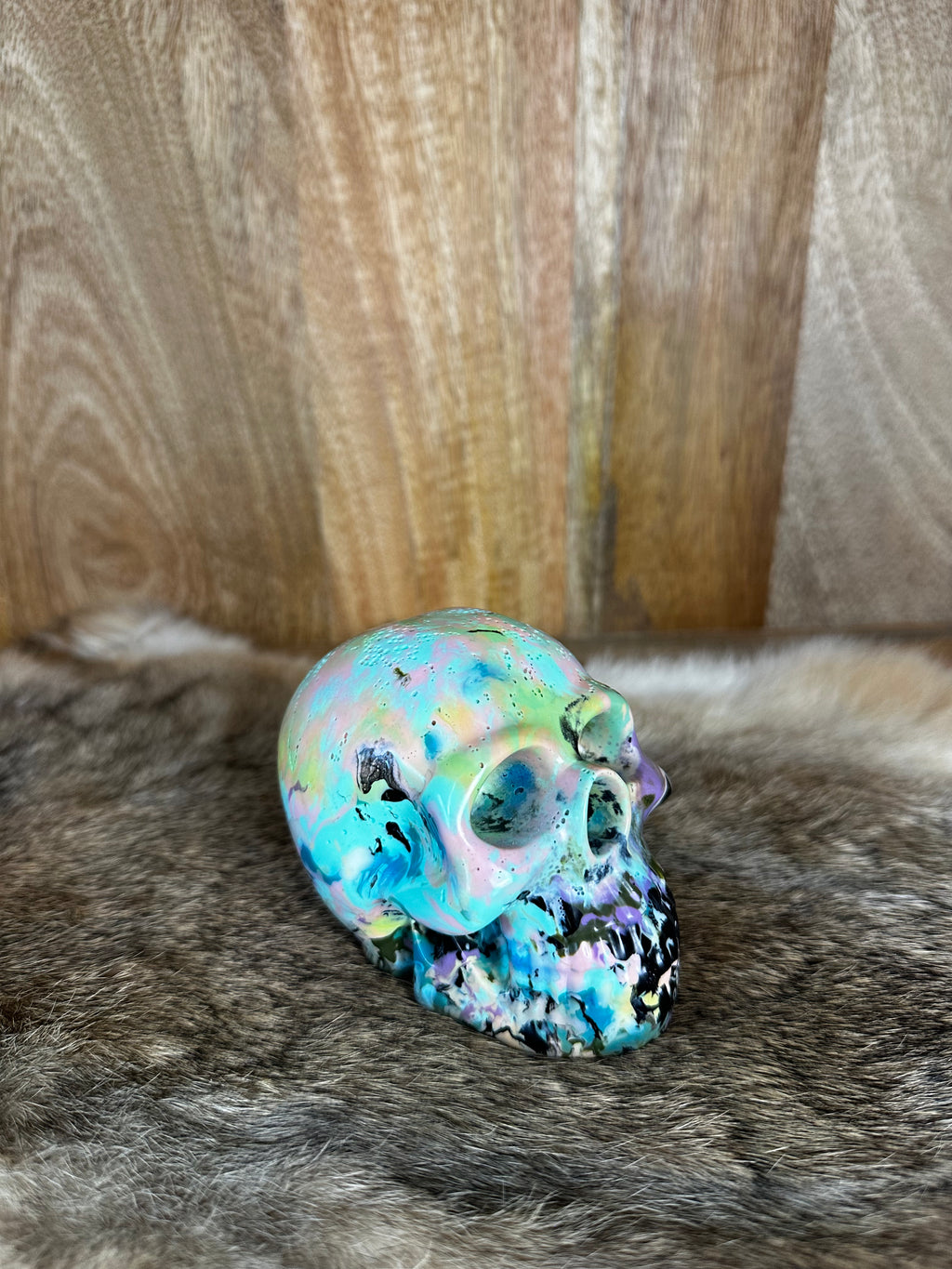 Recycled skull