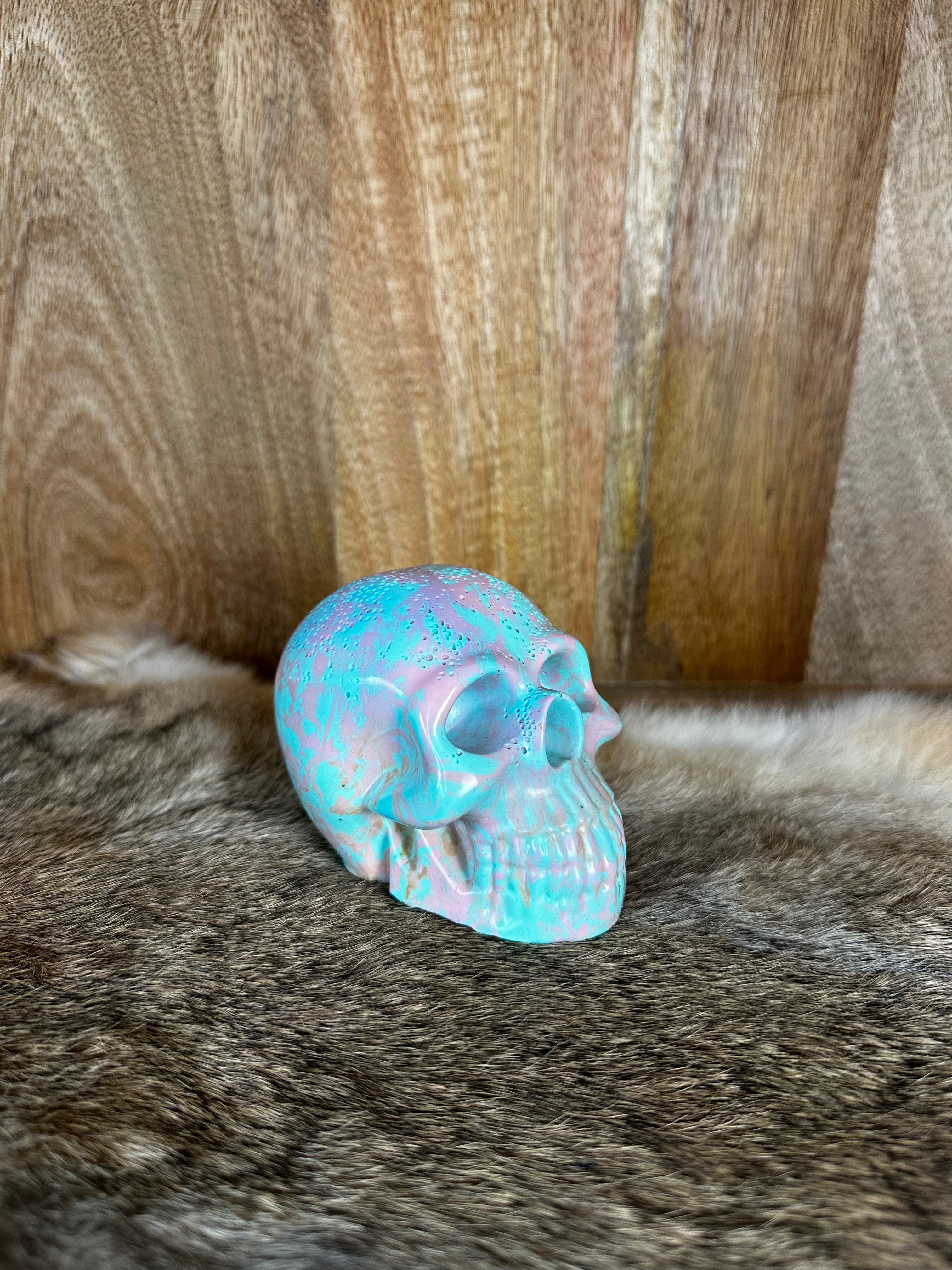 Recycled skull