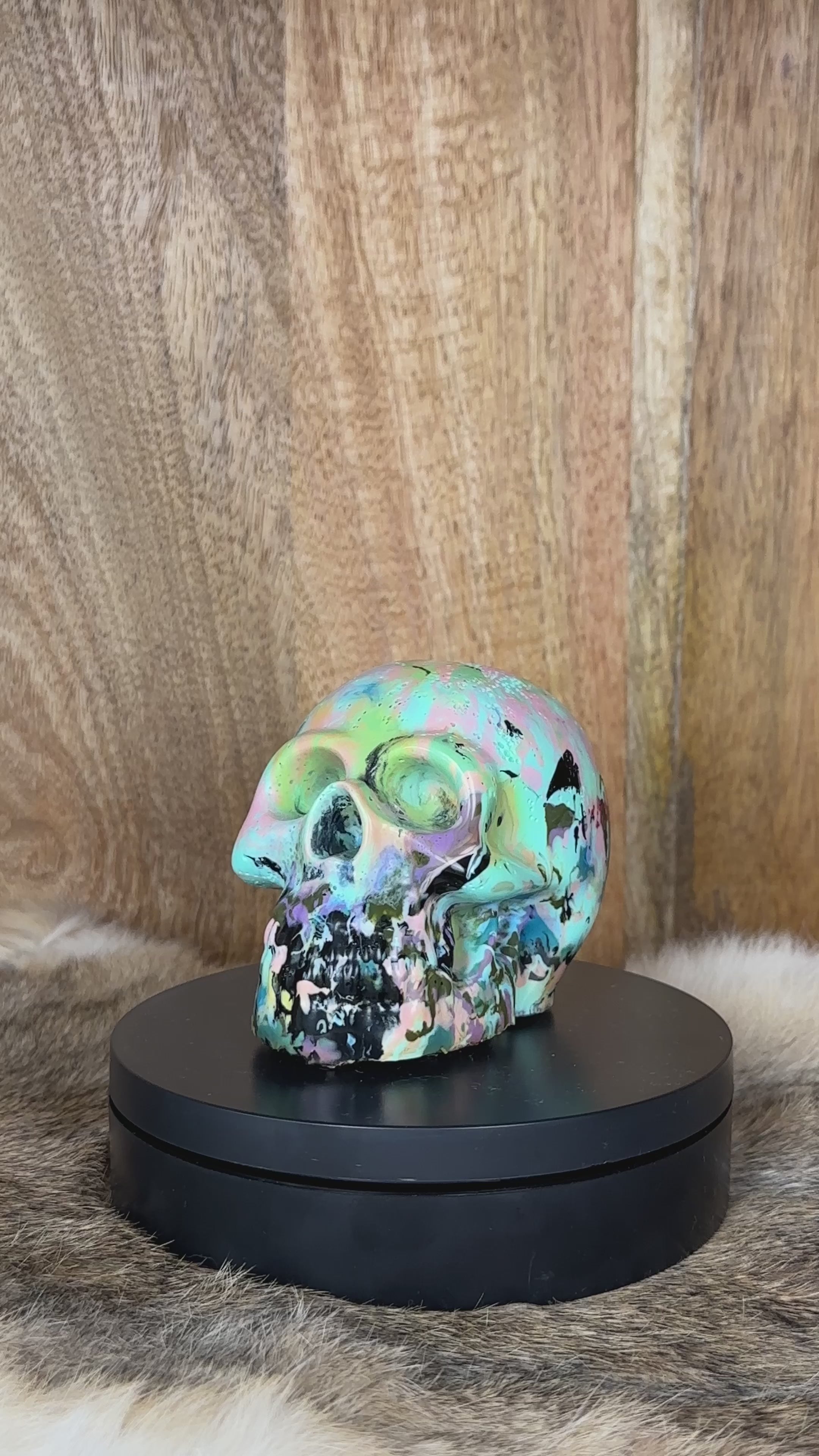 Recycled skull